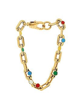 Louis Vuitton x YK LV Edge Painted Dots Necklace Metal with Enamel (view 2)