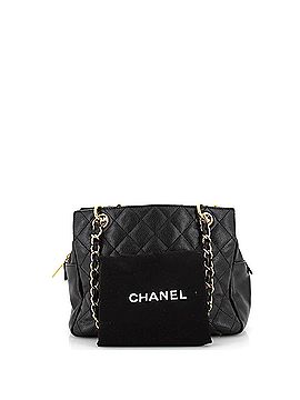 Chanel Petite Timeless Tote Quilted Caviar (view 2)