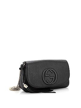 Gucci Soho Chain Crossbody Bag (Outlet) Leather Medium (view 2)