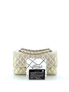 Chanel Classic Double Flap Bag Quilted Iridescent Lambskin Medium (view 2)