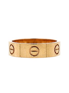 Cartier Love Band Ring 18K Rose Gold (view 1)