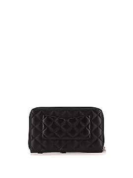 Chanel Zip Around Wallet Quilted Lambskin Long (view 2)