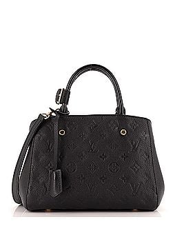 Louis Vuitton Montaigne Handbag Monogram Empreinte Leather BB (view 1)
