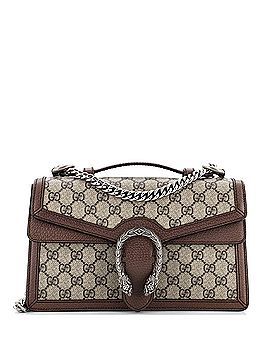 Gucci Dionysus Top Handle Chain Bag GG Coated Canvas Small (view 1)