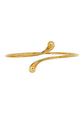 Tiffany & Co. Elsa Peretti Elongated Teardrop Bangle Bracelet 18K Yellow Gold (view 1)