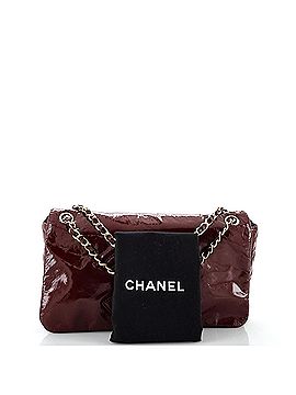 Chanel Rock and Chain Flap Bag Patent Vinyl Medium (view 2)