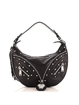 Versace Repeat Hobo Studded Leather Small (view 1)