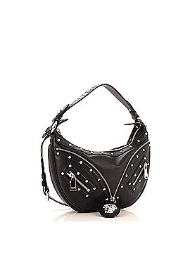 Versace Repeat Hobo Studded Leather Small (view 2)