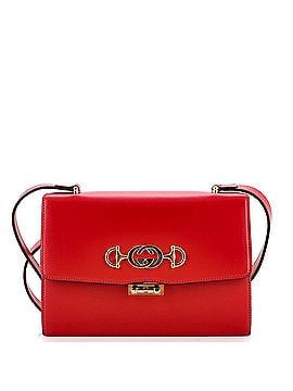 Gucci Zumi Flap Shoulder Bag Leather Small (view 1)