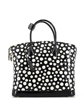 Louis Vuitton Lockit Handbag Kusama Infinity Dots Monogram Vernis MM (view 1)