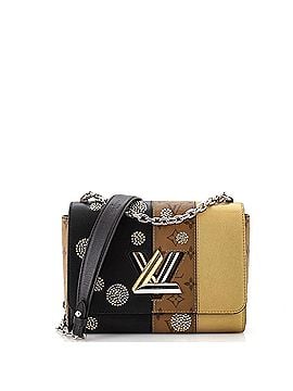 Louis Vuitton Twist Handbag Limited Edition Studded Reverse Monogram Canvas and Leather MM (view 1)