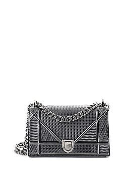 Christian Dior Diorama Flap Bag Cannage Embossed Calfskin Small (view 1)