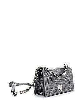 Christian Dior Diorama Flap Bag Cannage Embossed Calfskin Small (view 2)