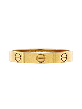 Cartier Love Wedding Band Ring 18K Yellow Gold (view 1)