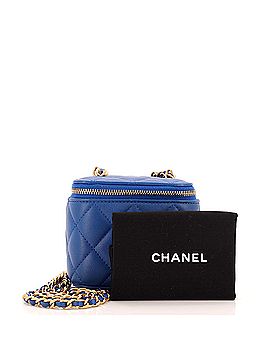 Chanel Pearl Crush Vanity Case with Chain Quilted Lambskin Mini (view 2)