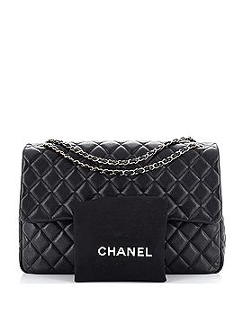 Chanel XXL Travel Flap Bag Quilted Caviar Small (view 2)