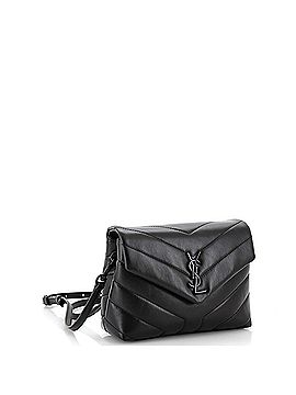 Saint Laurent Loulou Shoulder Bag Matelasse Chevron Leather Toy (view 2)