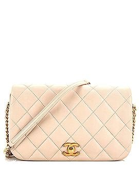 Chanel Nailed CC Full Flap Bag Quilted Calfskin Medium (view 1)