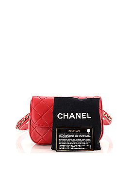 Chanel Chain Infinity Waist Bag Quilted Lambskin (view 2)