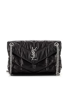 Saint Laurent Loulou Puffer Shoulder Bag Quilted Leather Small (view 1)