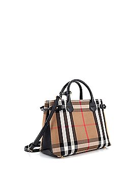 Burberry Banner Tote House Check Canvas Medium (view 2)