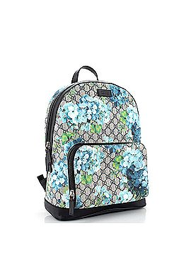 Gucci Zip Pocket Backpack Blooms Print GG Coated Canvas Medium (view 2)