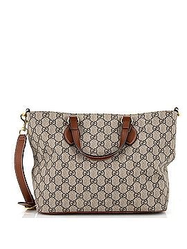 Gucci Convertible Soft Tote GG Coated Canvas Small (view 1)
