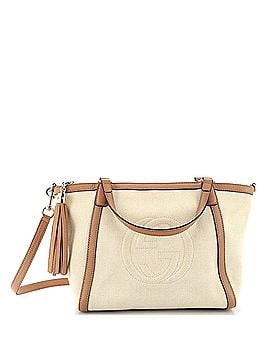 Gucci Soho Convertible Top Handle Bag Canvas Small (view 1)
