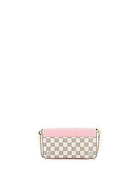 Louis Vuitton Felicie Pochette Damier and Leather (view 2)