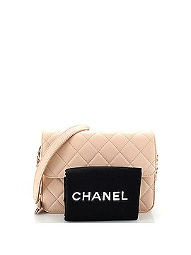 Chanel Like a Wallet Flap Bag Quilted Caviar Small (view 2)