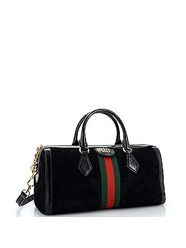 Gucci Ophidia Boston Bag Suede Medium (view 2)