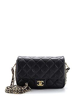 Chanel CC You Flap Bag Quilted Caviar Mini (view 1)