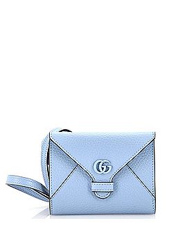 Gucci GG Marmont Envelope Card Case with Strap Leather (view 1)