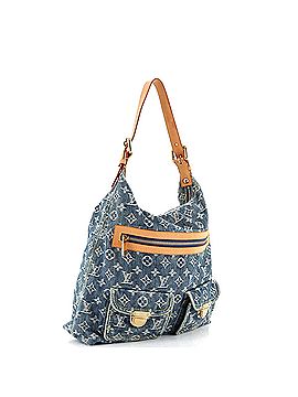 Louis Vuitton Baggy Handbag Denim GM (view 2)