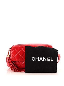 Chanel Vintage CC Pocket Camera Shoulder Bag Quilted Lambskin Medium (view 2)