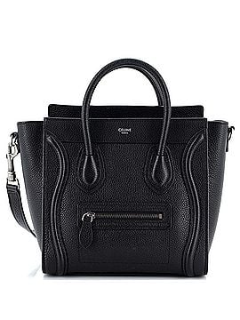 Céline Luggage Bag Grainy Leather Nano (view 1)