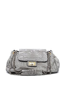 Chanel Drill Accordion Flap Bag Perforated Leather Large (view 1)