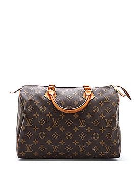 Louis Vuitton Speedy Handbag Monogram Canvas 35 (view 1)