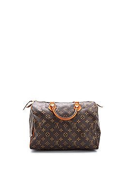Louis Vuitton Speedy Handbag Monogram Canvas 35 (view 2)