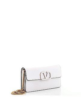 Valentino Garavani VSling Wallet on Chain Leather Small (view 2)