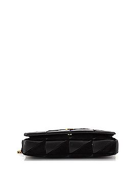Saint Laurent Jamie Flap Bag Quilted Leather and Suede Medium (view 2)