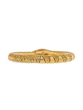 Gucci Ouroboros Kingsnake Band Ring 18K Yellow Gold with Diamonds (view 2)