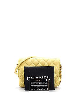 Chanel Side Packs Crossbody Bag Quilted Lambskin Small (view 2)
