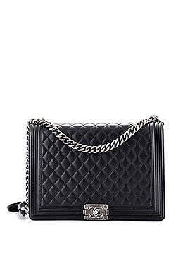 Chanel Boy Flap Bag Quilted Lambskin Large (view 1)