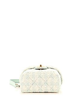 Chanel Crush Top Handle Flap Bag Quilted Tweed Mini (view 2)