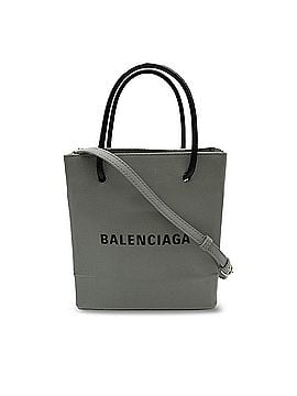 Balenciaga XXS Logo Shopping Tote (view 1)