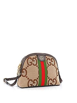 Gucci Ophidia Dome Shoulder Bag Jumbo GG Canvas Small (view 2)