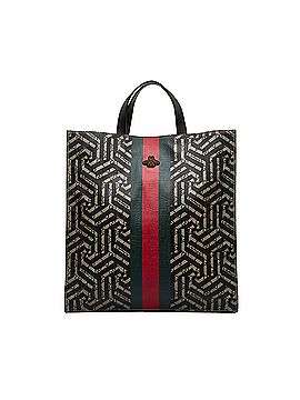 Gucci GG Supreme Caleido Web Tote Bag (view 1)
