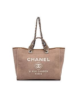Chanel Large Deauville Shopping Tote (view 1)