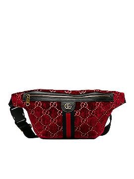 Gucci GG Velvet Ophidia Belt Bag (view 1)